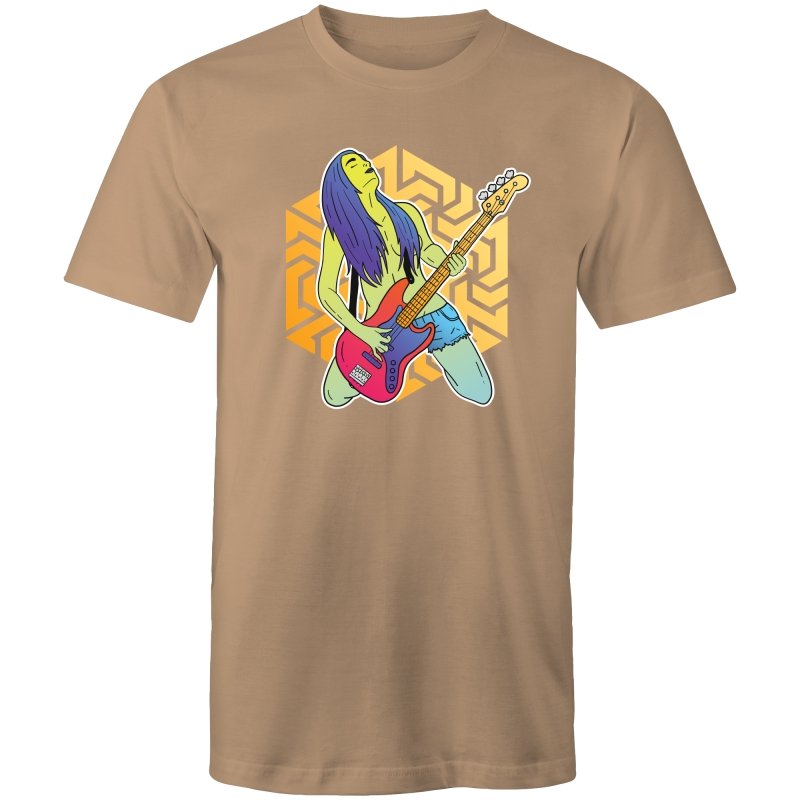 Men's Psychedelic Bass Guitar T-shirt