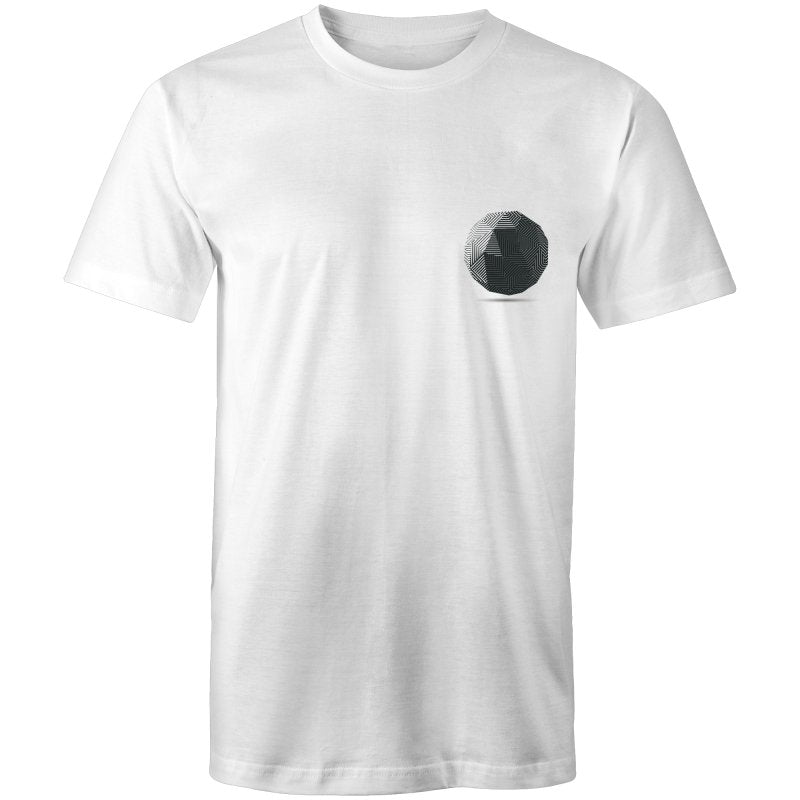 Men's Lineal Globe With Rhino Back T-shirt