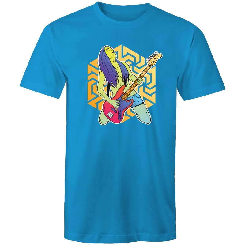 Men's Psychedelic Bass Guitar T-shirt
