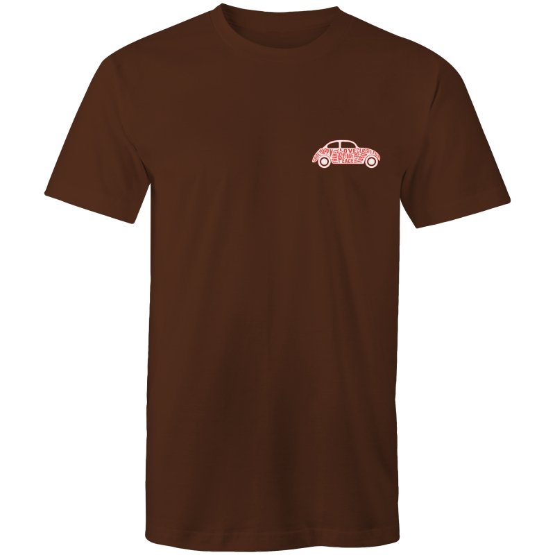 Men's Hippie Car Pocket Logo Tee