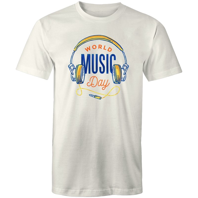 Men's World Music Day T-shirt