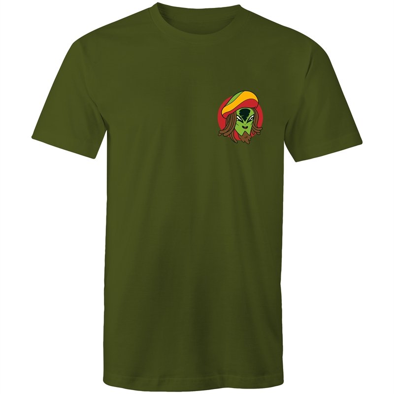 Men's Rasta Alien Pocket T-shirt