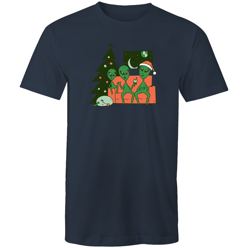 Men's Happy Alien Family T-shirt