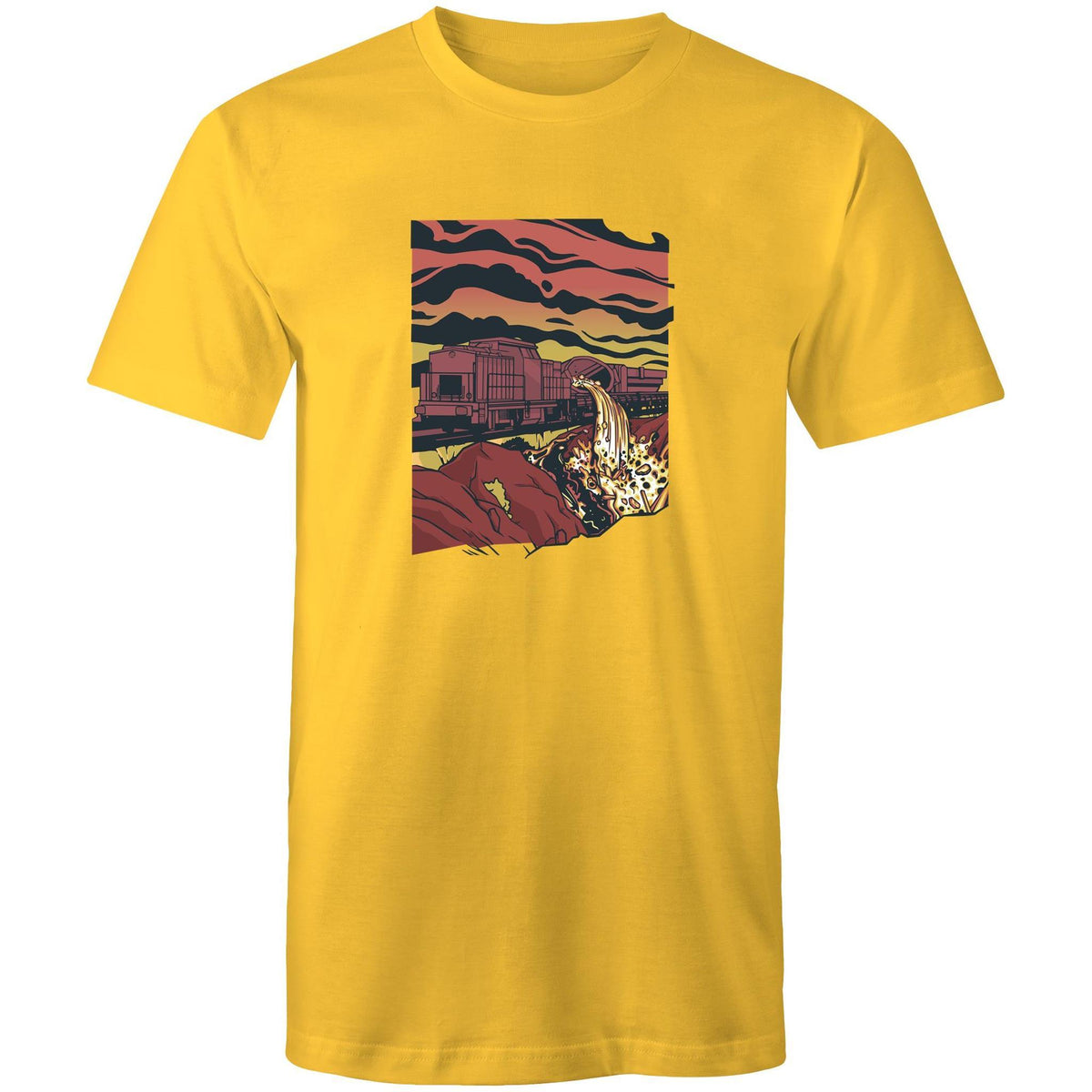 Men's Molten Slag Train T-shirt