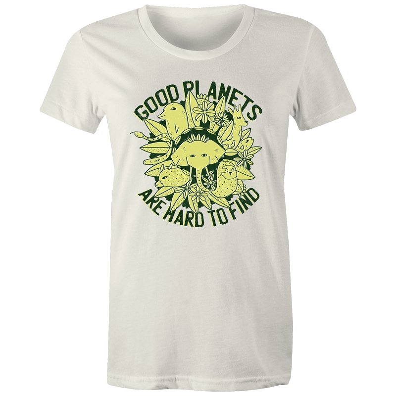 Women's Good Planets Are Hard To Find T-shirt