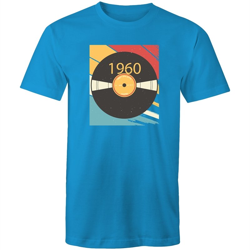 Men's Retro 1960 Music Poster T-shirt
