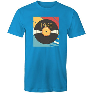 Men's Retro 1960 Music Poster T-shirt
