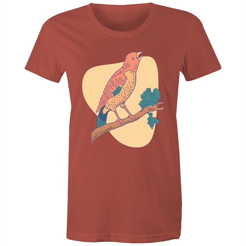 Women's Singing Bird T-shirt
