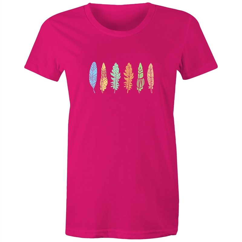 Women's Feather Print T-shirt