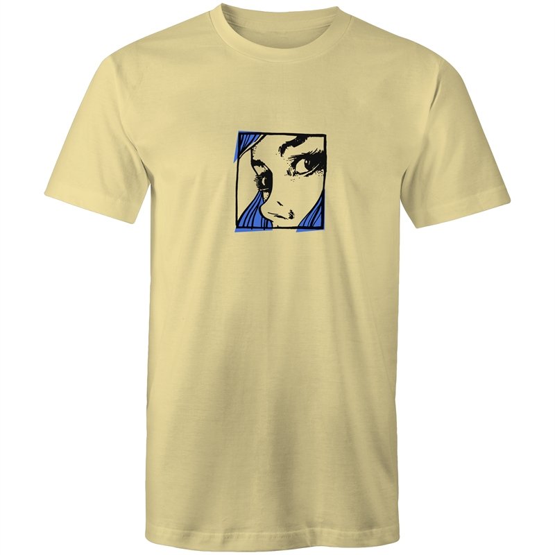 Men's Abstract Framed Girl T-shirt