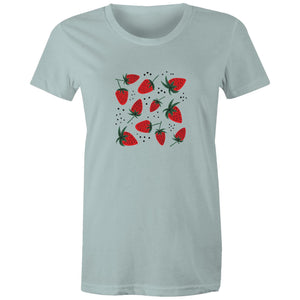 Women's Strawberry Fruit T-shirt