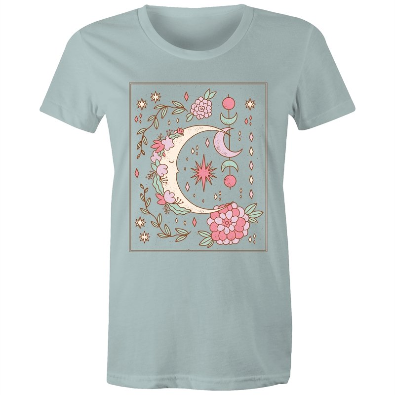 Women's Sleeping Moon T-shirt