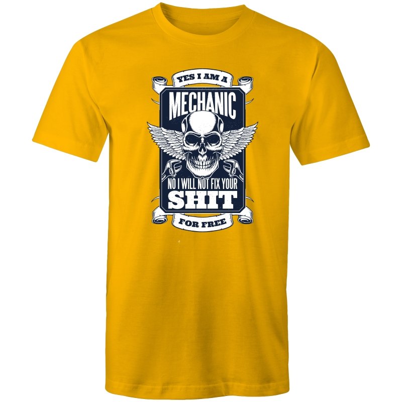 Men's Funny Yes I'm A Mechanic T-shirt