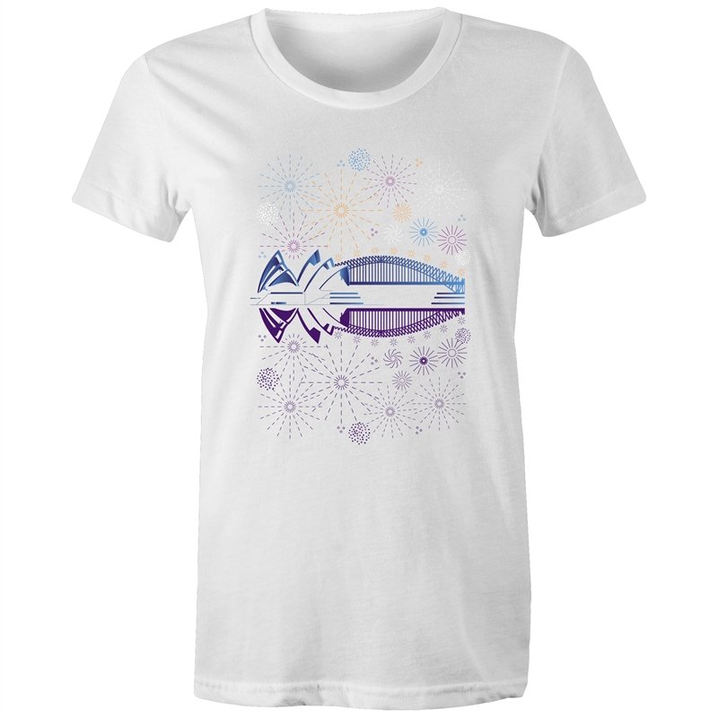 Women's Sydney Fireworks T-shirt