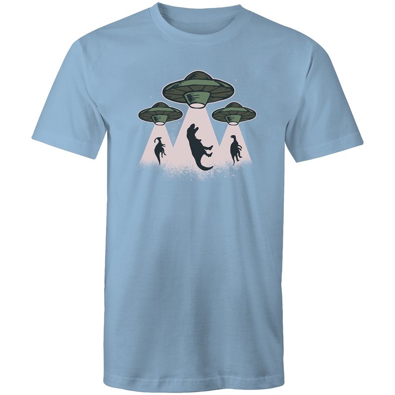 Men's Alien Dinosaur Abduction T-shirt
