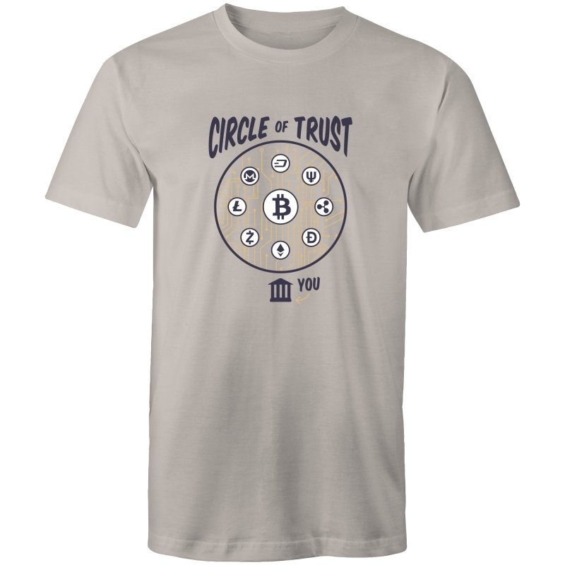 Men's Bitcoin Circle Of Trust T-shirt