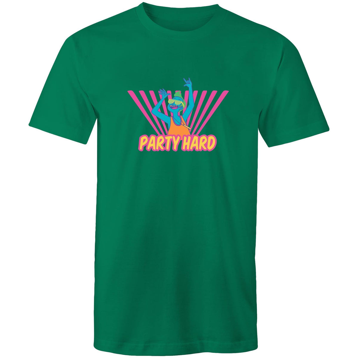 Men's Neon Party Hard T-shirt