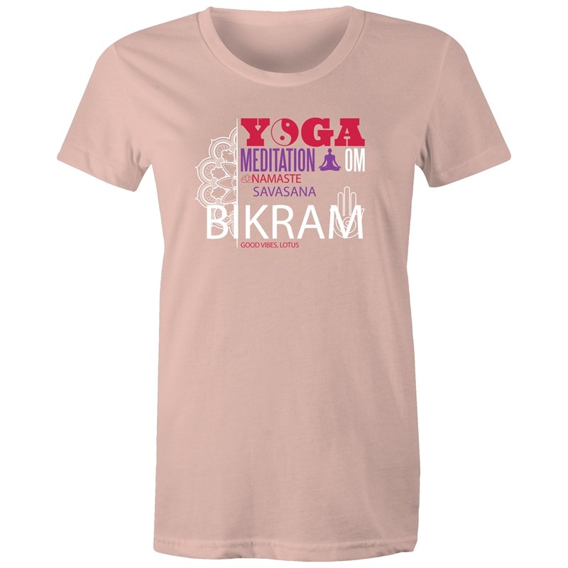 Women's Yoga Meditation Namaste T-shirt