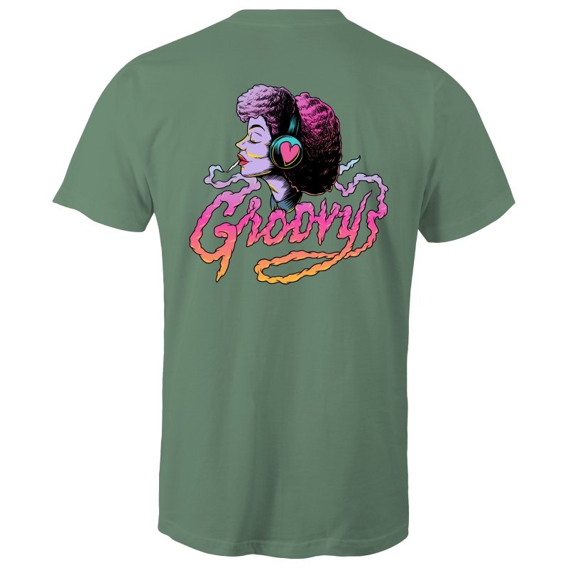 Men's Groovy Woman Tee