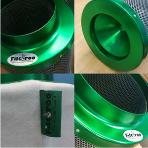 8 Inch Filtaroo Carbon Filter - 200 X 600mm