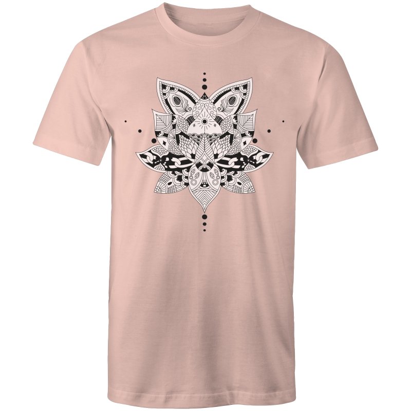 Men's Lotus Mandala Yoga T-shirt