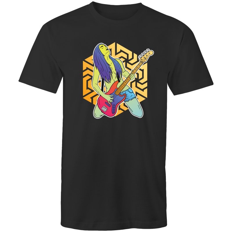 Men's Psychedelic Bass Guitar T-shirt