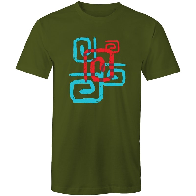 Men's Abstract Maze T-shirt