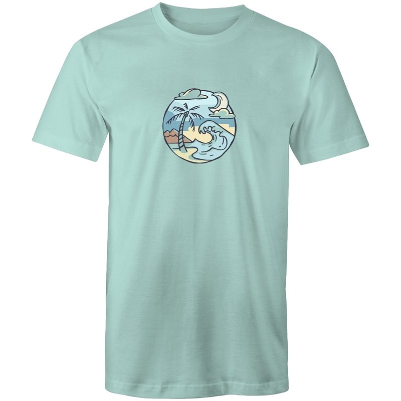 Men's Hand Drawn Beachside T-shirt