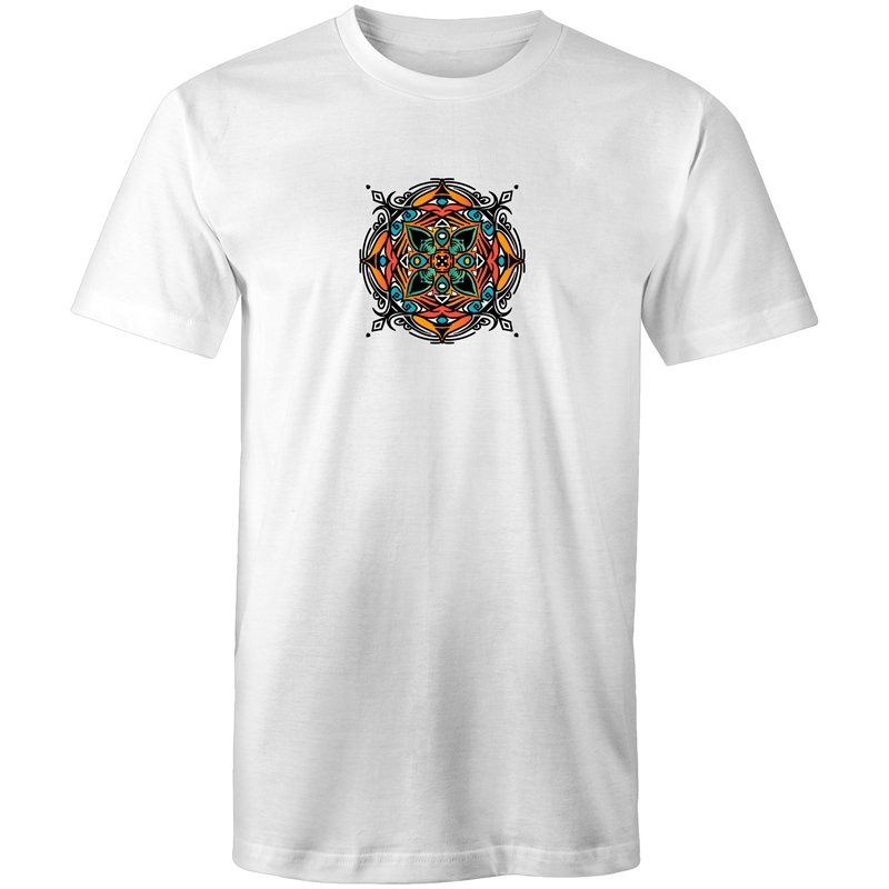 Men's Indian Mandala Pattern T-shirt