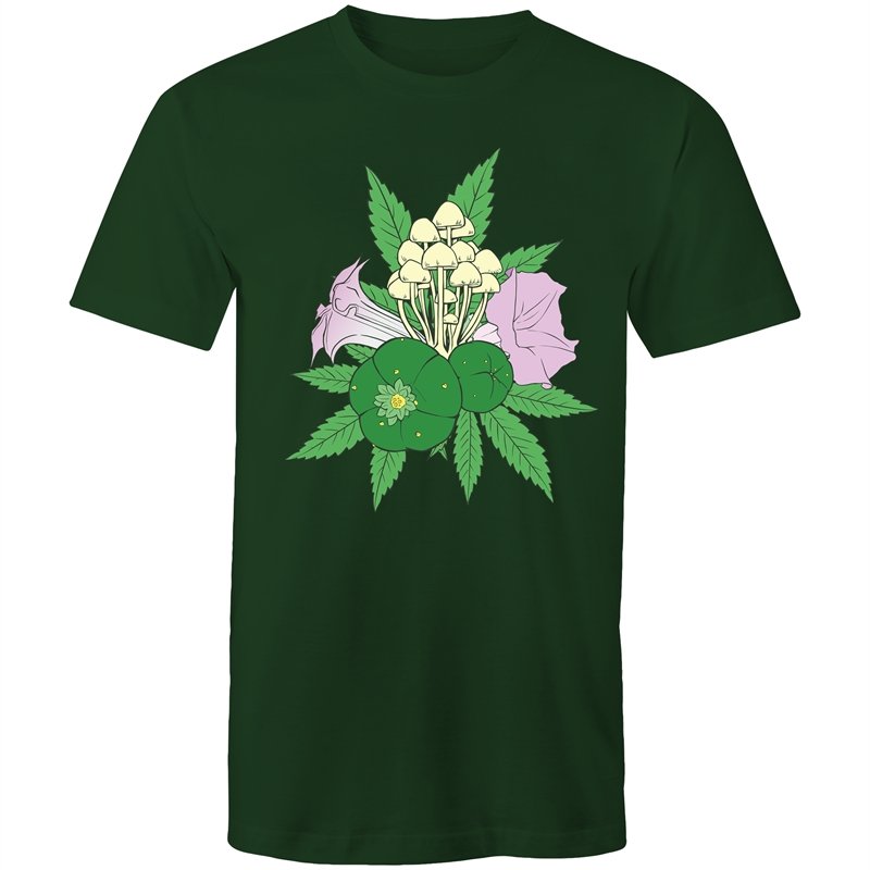 Men's Psychedelic Plants T-shirt
