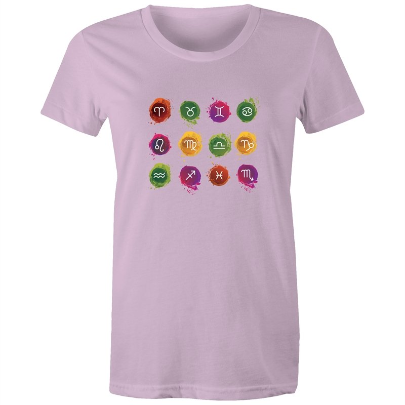 Women's Horoscope Badge T-shirt