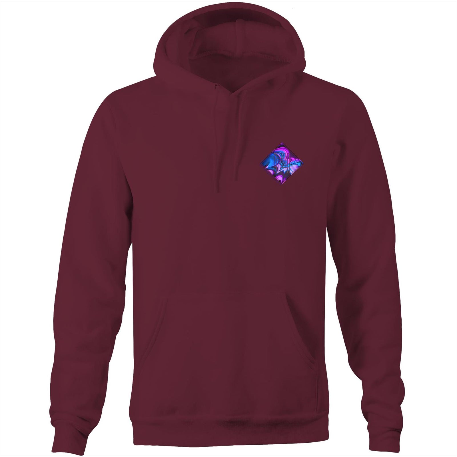 Purple Waves Hippie House Hoodie Sweatshirt
