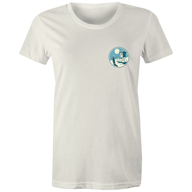 Women's Beach Logo Pocket T-shirt