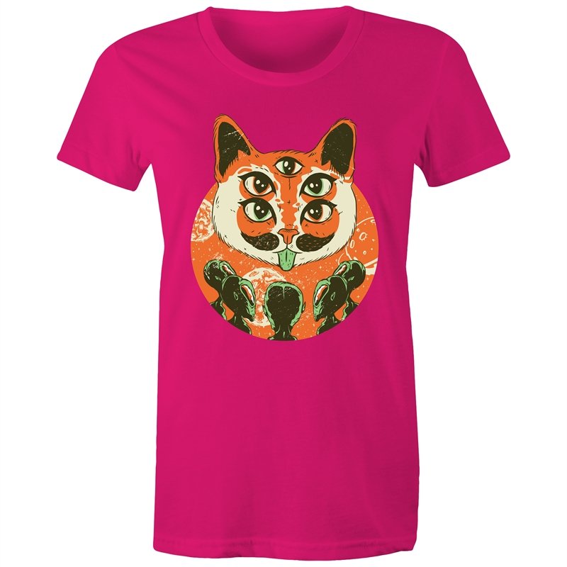 Women's Trippy Cat T-shirt