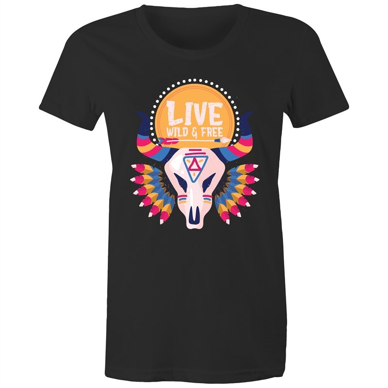 Women's Live Wild & Free T-shirt