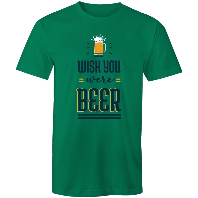 Men's Wish You Were Beer T-shirt