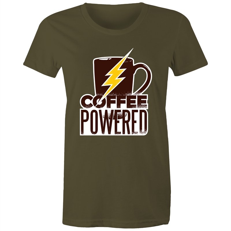 Women's Coffee Powered T-shirt