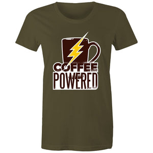 Women's Coffee Powered T-shirt
