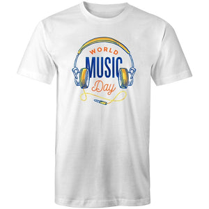 Men's World Music Day T-shirt