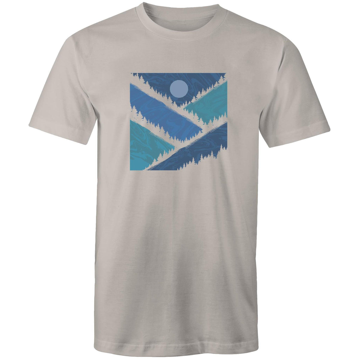 Men's Geometeric Mountains T-shirt