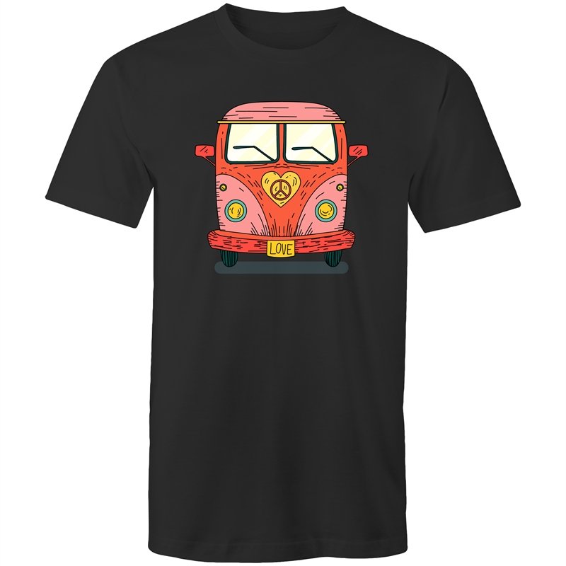 Men's Hippie Love Bus T-shirt