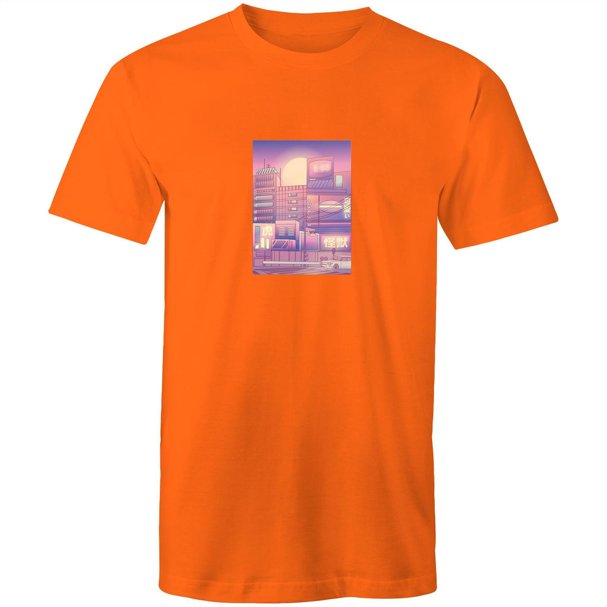 Men's Vaporwave City T-shirt - The Hippie House