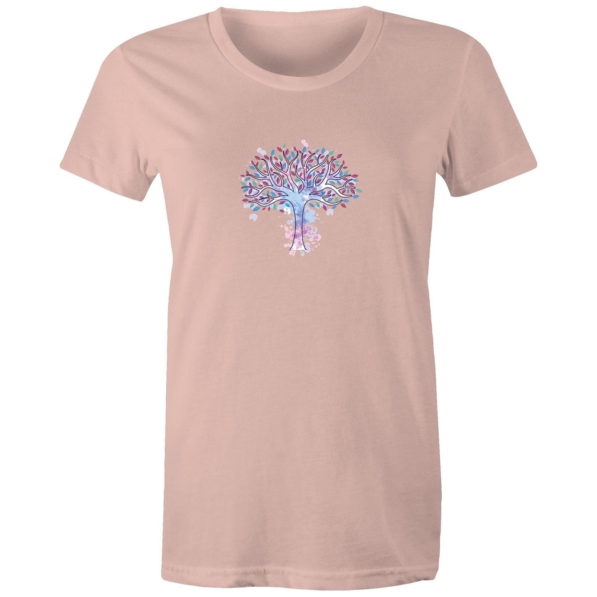 Women's Tree Of Life Watercolour T-shirt