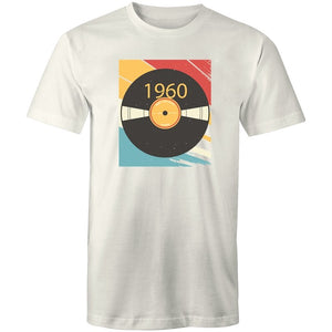 Men's Retro 1960 Music Poster T-shirt