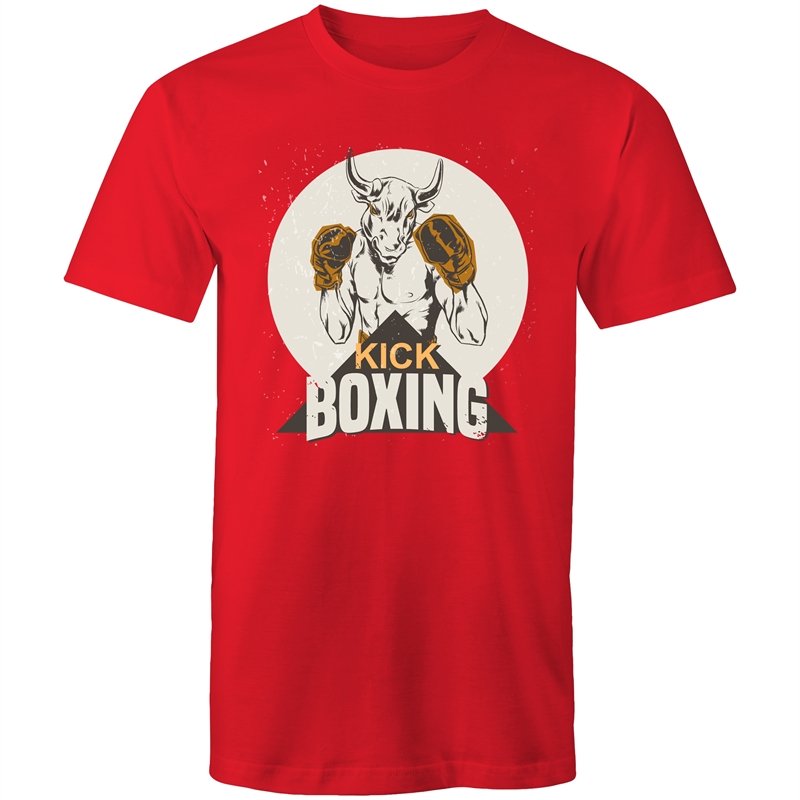 Men's Kick Boxing Bull T-shirt