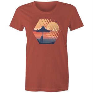 Women's Chilled Sunset Beach T-shirt