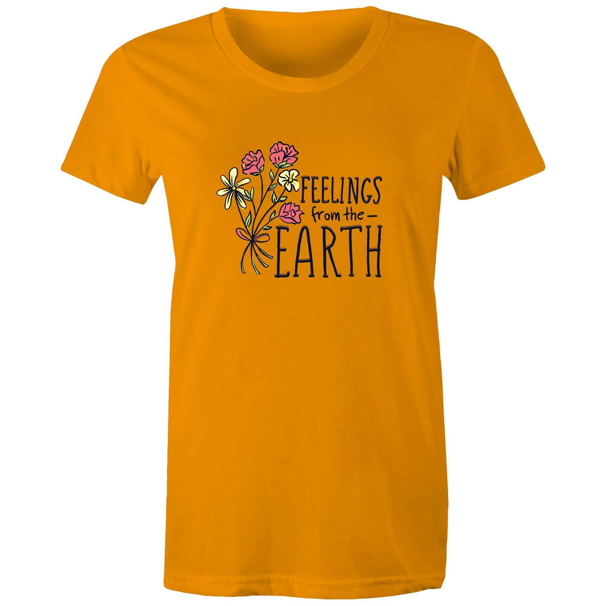 Women's Feelings From Earth T-shirt