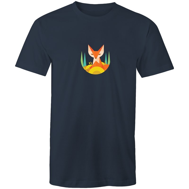 Men's Geometric Fox T-shirt