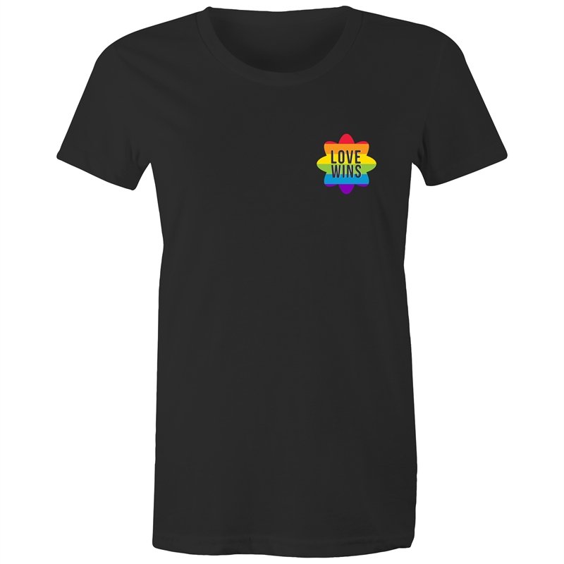 Women's Love Wins Pocket T-shirt
