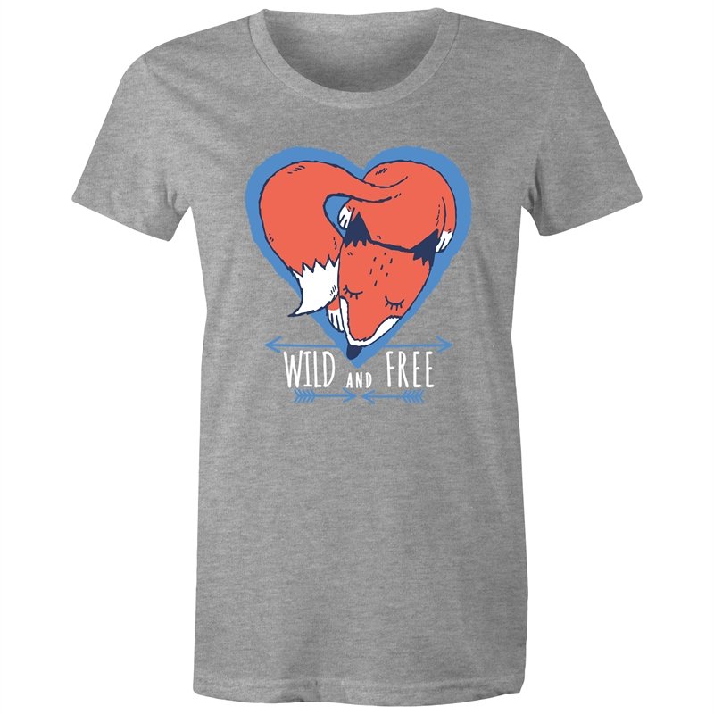 Women's Cute Wild And Free T-shirt